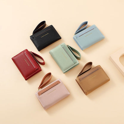 Practical Zip Around Wallet with Multiple Card Pockets
