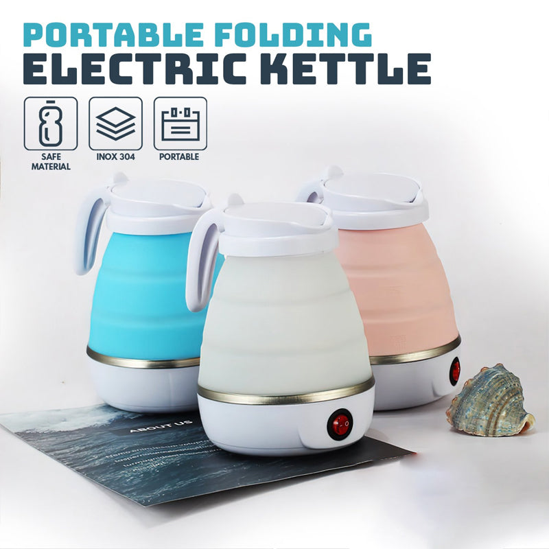 Compact Travel Foldable Electric Kettle