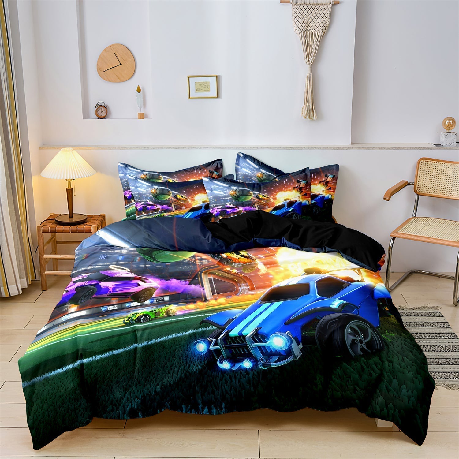 Fast Turbo Car Bed Sheet Set - Fesara