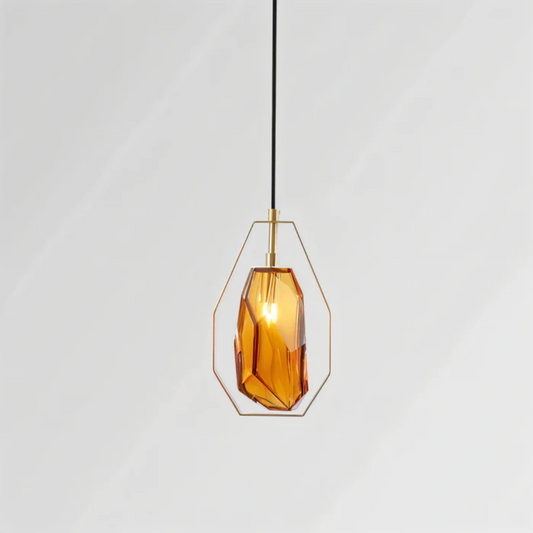 Simple Elegant Glass Hanging Light - Fesara