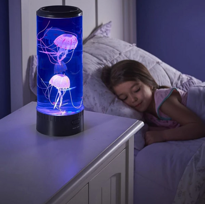 Colorful Jellyfish LED Table Lamp - Fesara