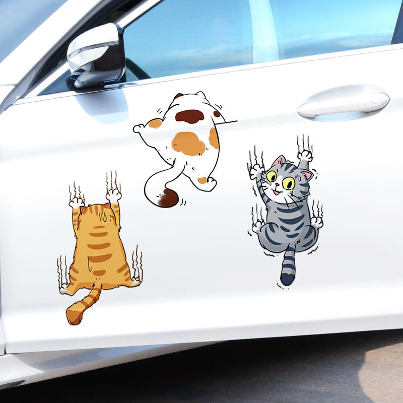 Funny Kitty Car Decal Sticker