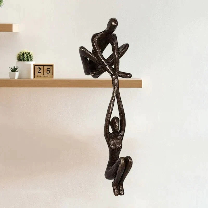 Romantic Couple Figurine Home Decor Sculpture