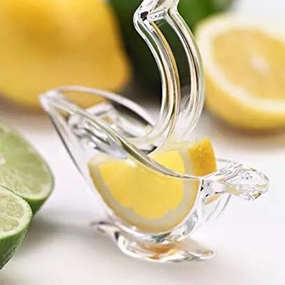 Clear Plastic Manual Lemon Squeezer
