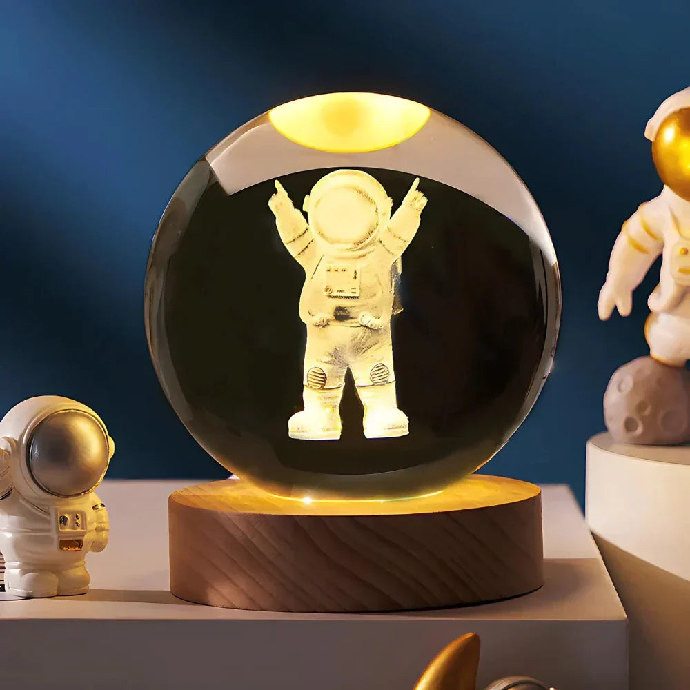 Colorful Globe LED Table Lamp 3D Nightlight