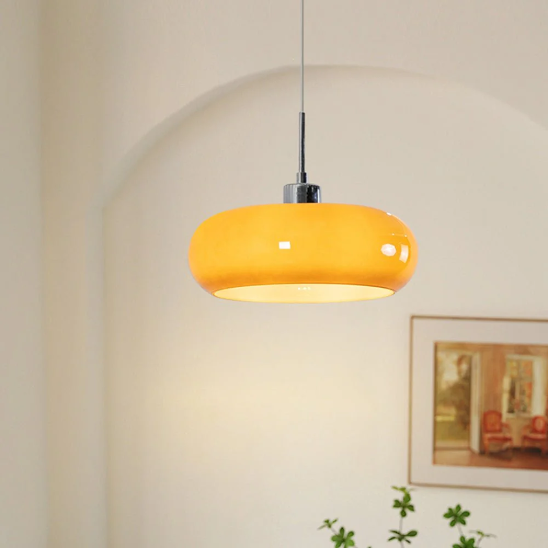 Elegant Clear Hanging Light - Fesara