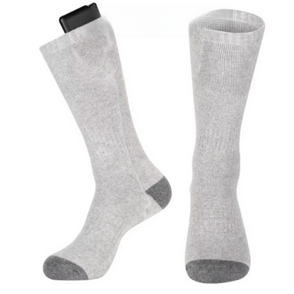 Warm Rechargeable USB Heated Socks for Cold Feet