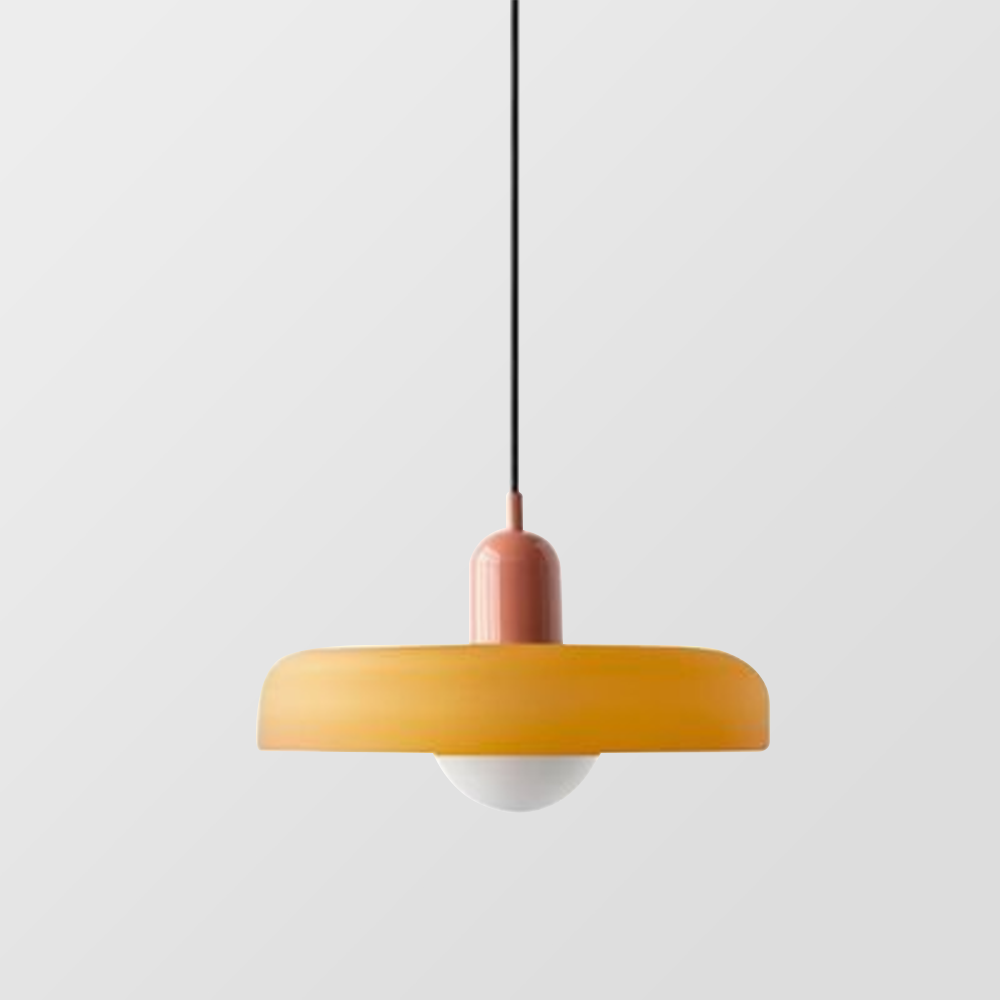 Colorful Glass Pendant Lamp for Modern Dining Rooms