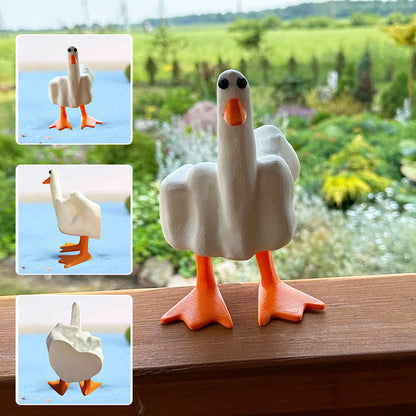 Funny Quacking Duck Figurine - Fesara