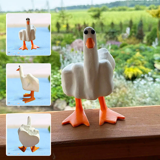 Funny Quacking Duck Figurine - Fesara
