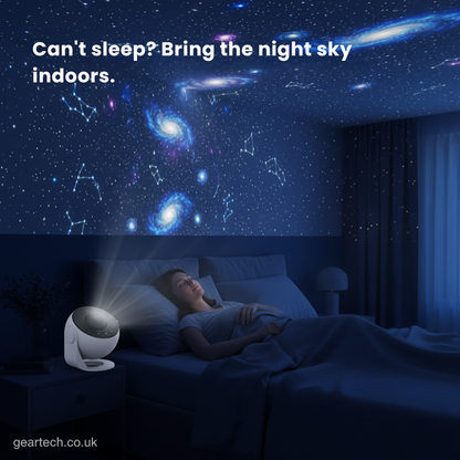 Colorful Galaxy Bedroom Light Projector