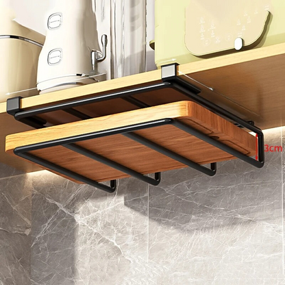 Space Saving Kitchen Hanging Organizer - Easy Install - Fesara