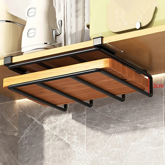 Space Saving Kitchen Hanging Organizer - Easy Install - Fesara