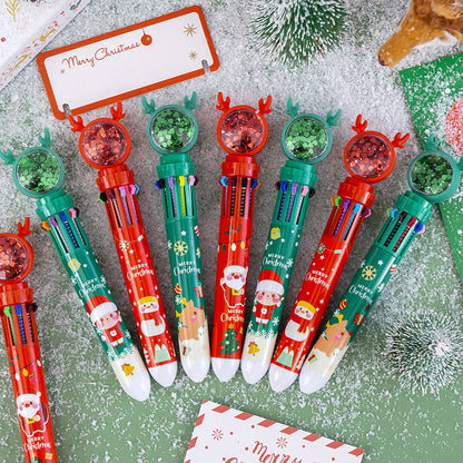 Colorful Holiday Sparkle Pens - Fesara