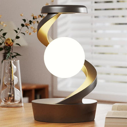 Modern LED Desk Lamp with Wireless Charger - Fesara