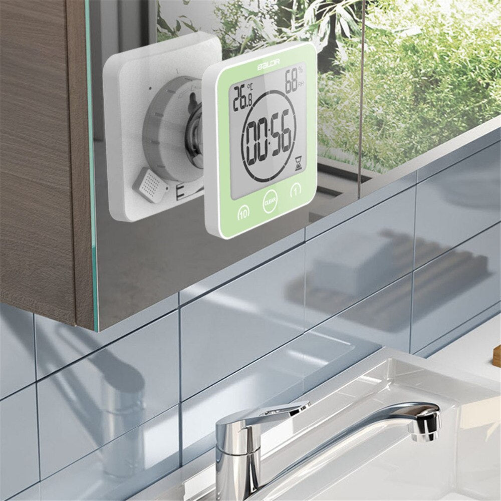 Waterproof Bathroom Clock Radio