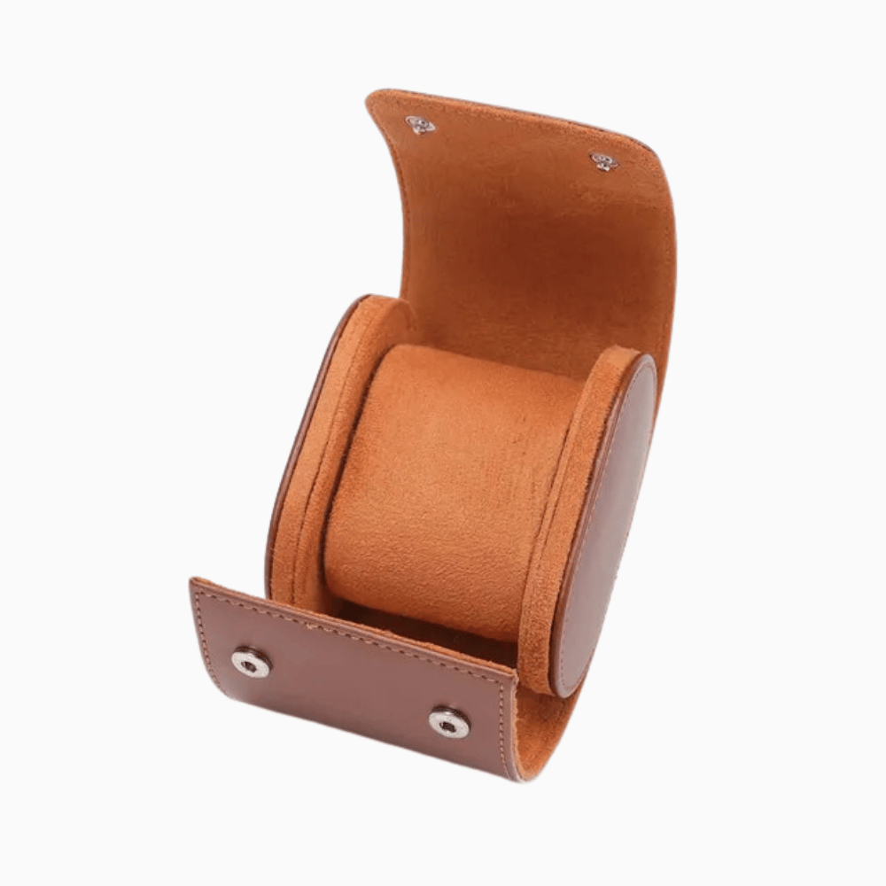 Premium Leather Watch Box - Elegant Storage Case