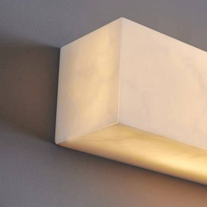Contemporary Stone Outdoor LED Wall Lantern 1-Light