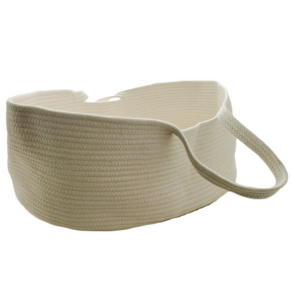 Cozy Newborn Baby Basket with Handles - Fesara