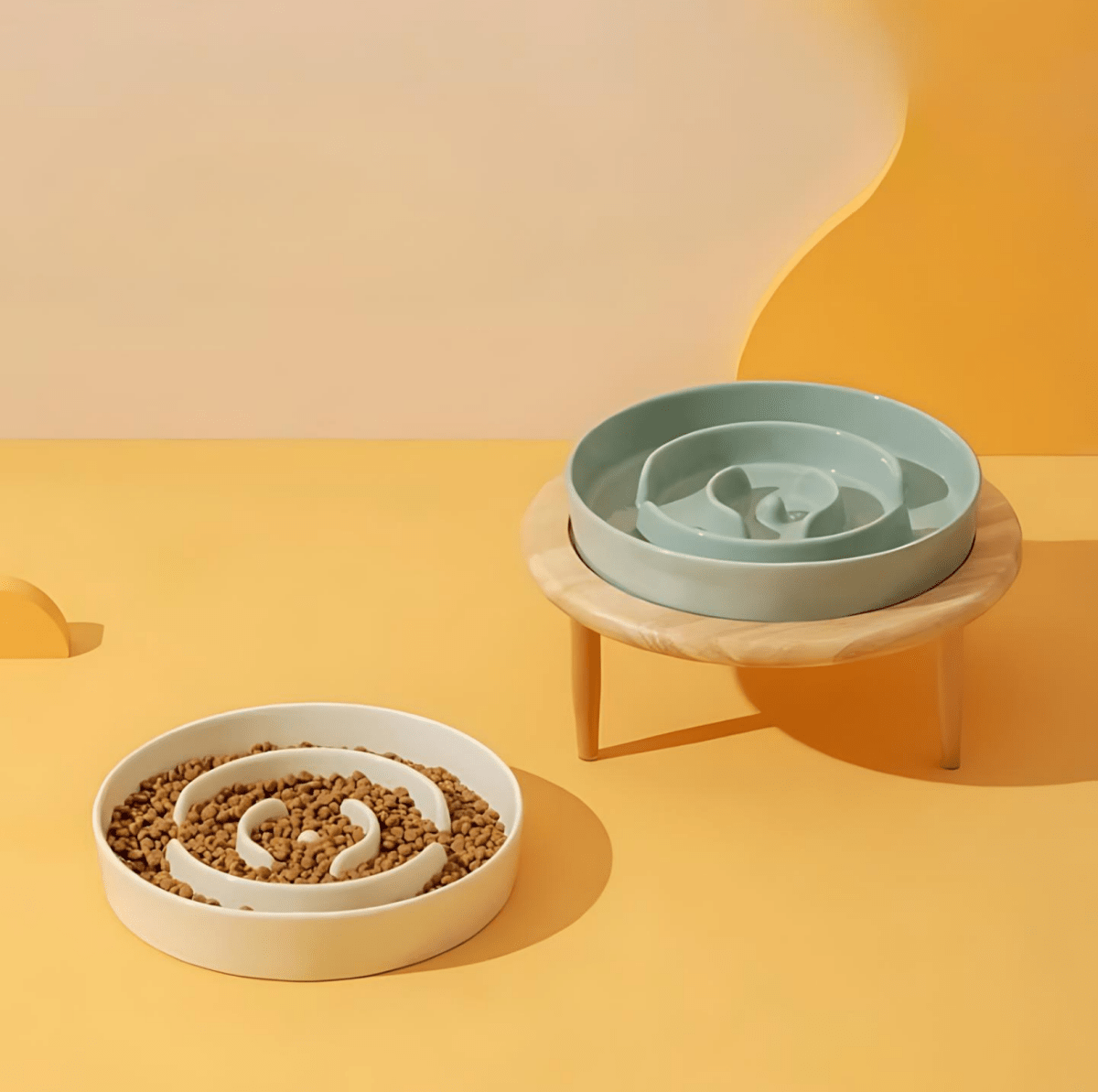 Pet Slow Feeder Bowl for Dogs and Cats
