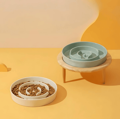 Pet Slow Feeder Bowl for Dogs and Cats