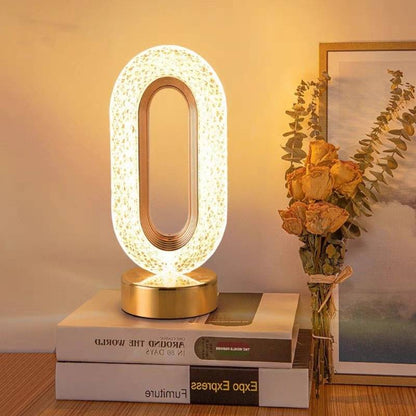 Luxurious Glass Table Lamp - Fesara