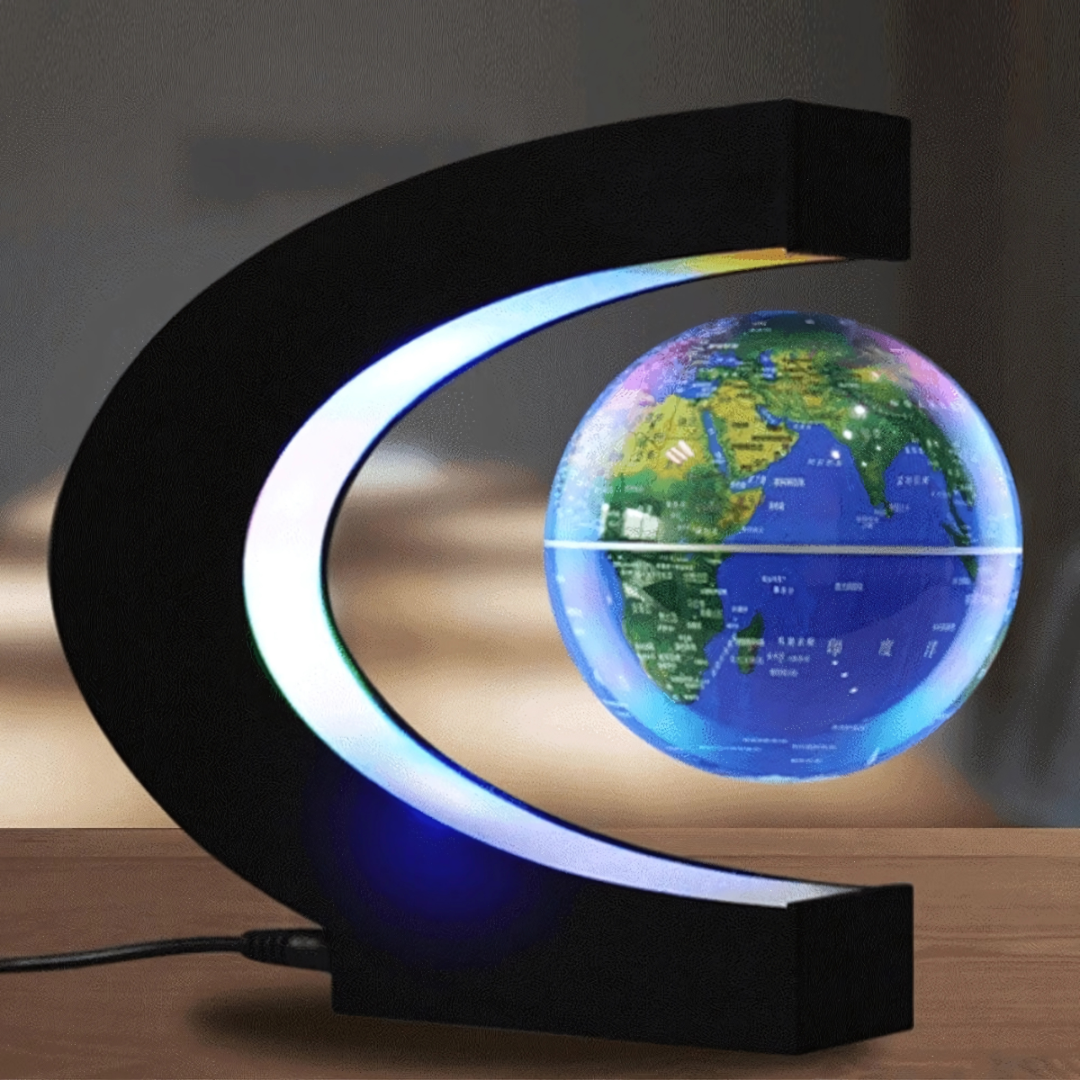 Modern LED Floating Globe Light Lamp - Fesara
