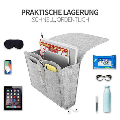Stylish Hanging Storage Bag for Bed & Sofa