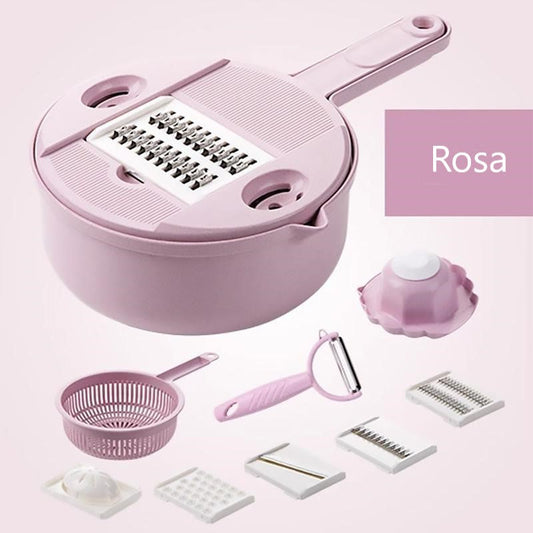 Practical Kitchen Veggie Chopper Set (12 Pieces) - Fesara