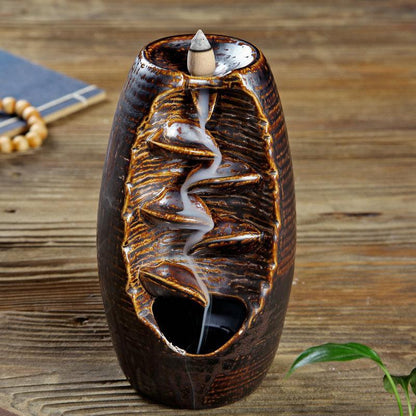 Serenity Waterfall Backflow Incense Holder