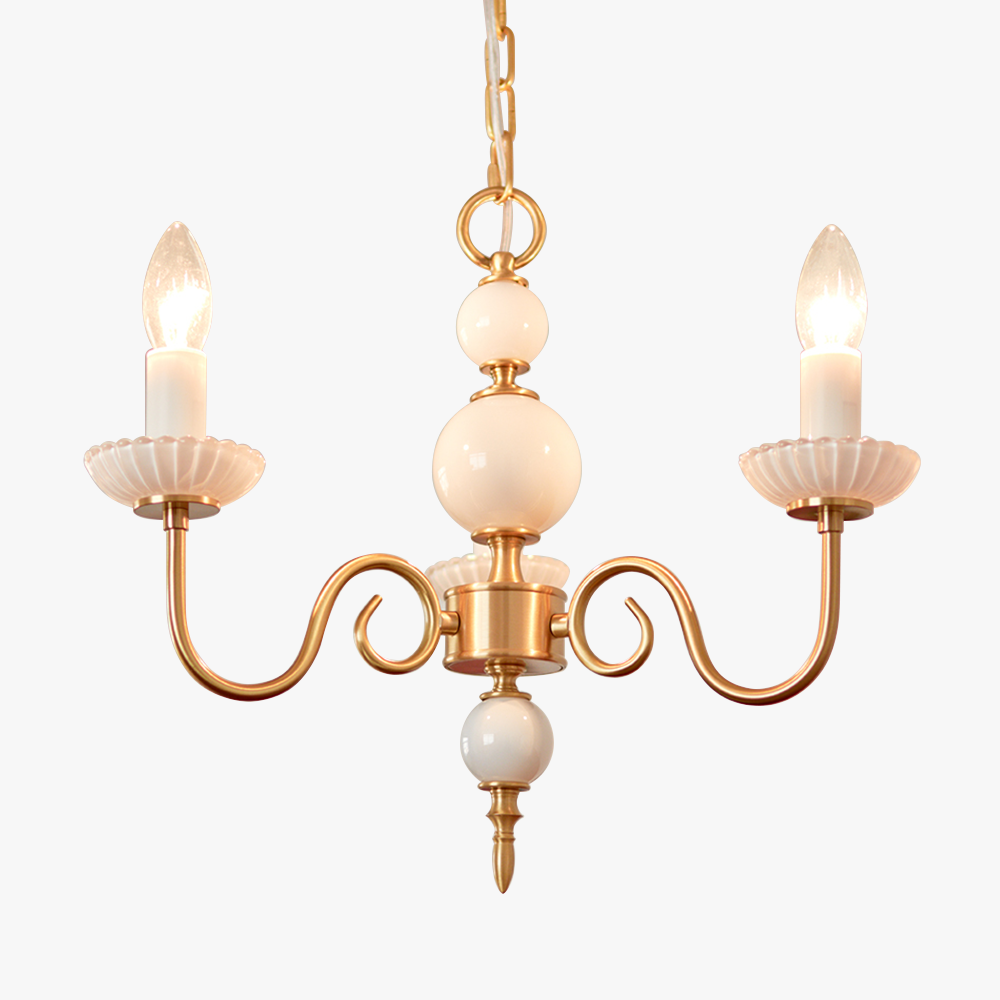Sleek Chrome Hanging Light Fixture