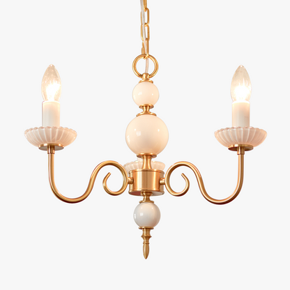 Sleek Chrome Hanging Light Fixture
