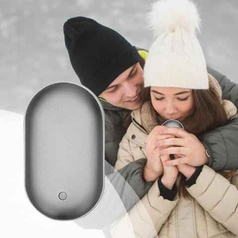 Portable Fast Hand Warmer Power Bank with USB-C