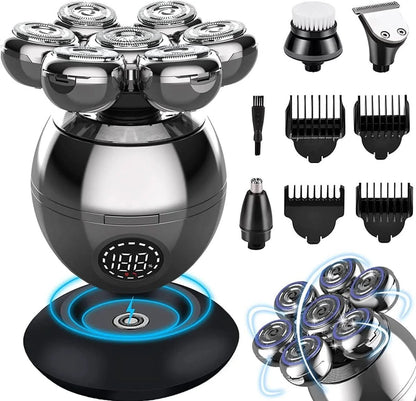 Waterproof Electric Shaver with USB Rechargeable Design