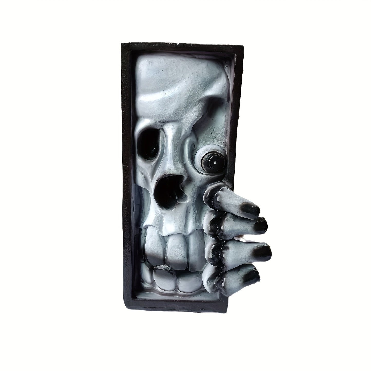 Dark Fantasy - Gothic Monster Bookend in Black Grey