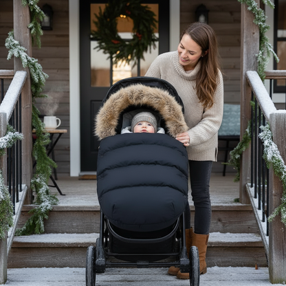 Warm Baby Stroller Footmuff for 0-24 Months