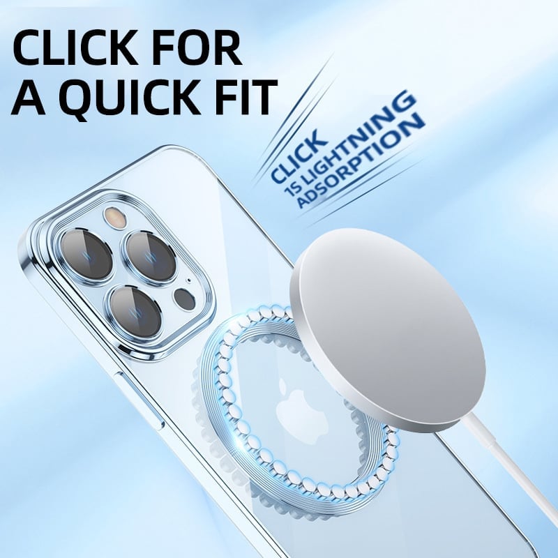 Clear iPhone Case with Built-in Camera Guard