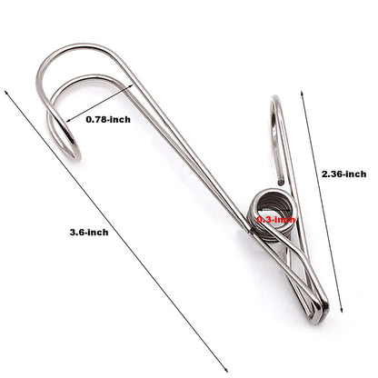 Strong Metal Wall Clip with Hook