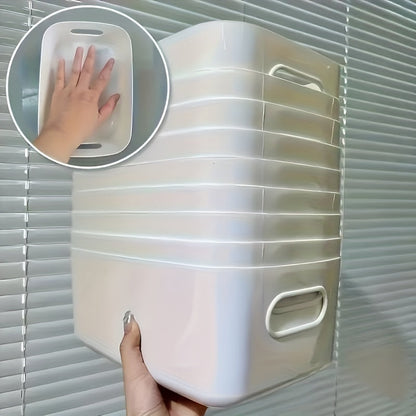 Practical Wall Storage Cubes for Beauty and Food