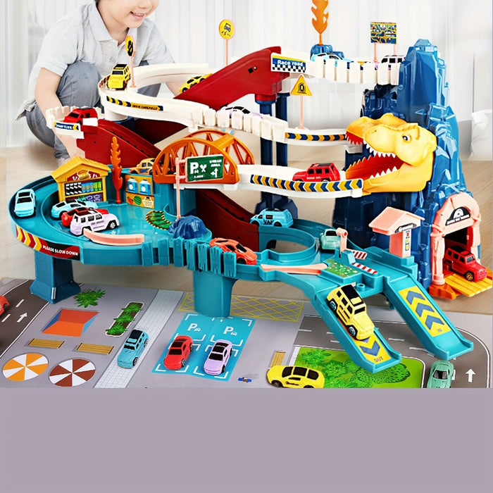 Fun Dinosaur Racing Track Set for Kids