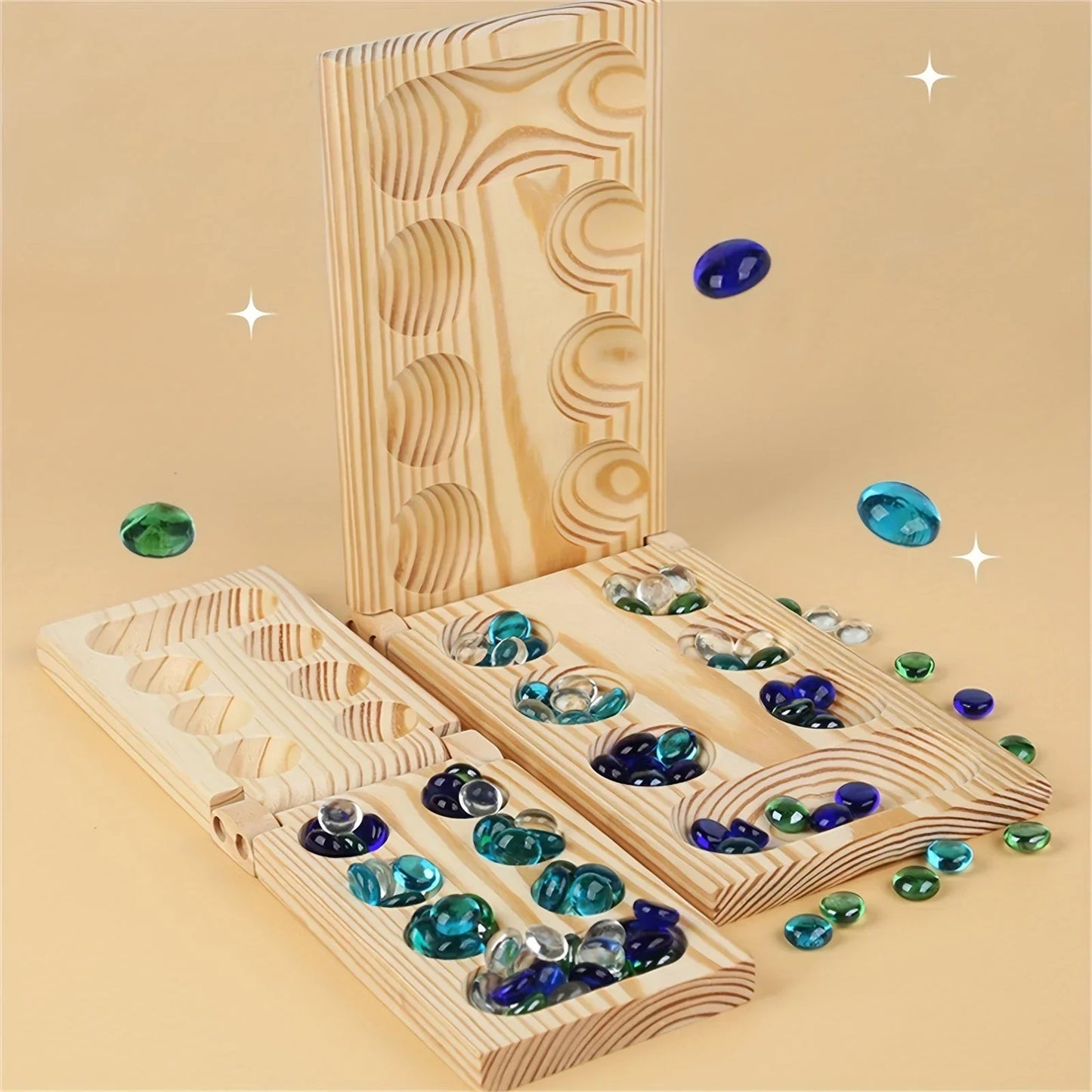 Classic Strategy Mancala Board Game - Fesara
