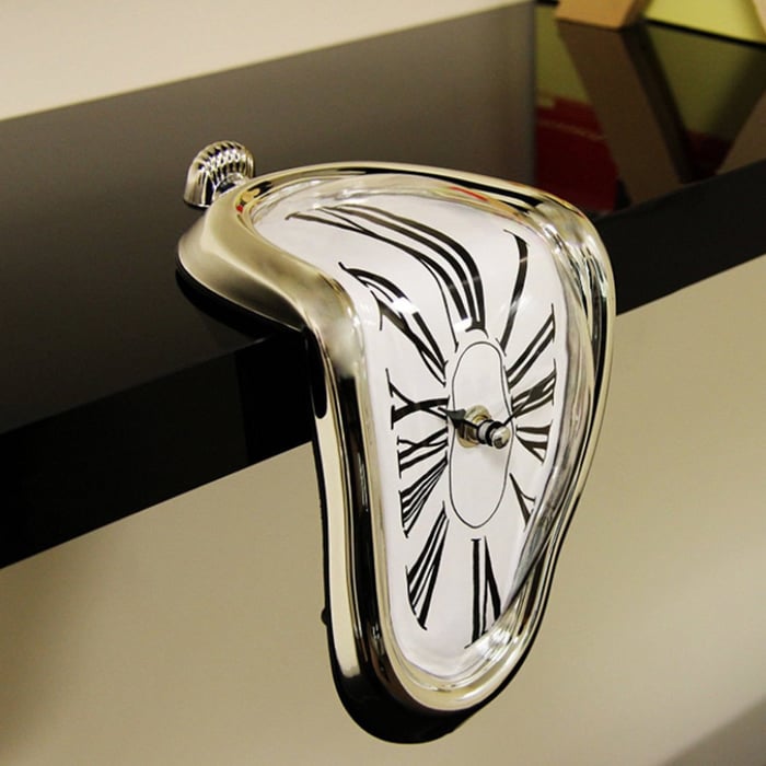 Unique Wall Clock with Hypnotic Design
