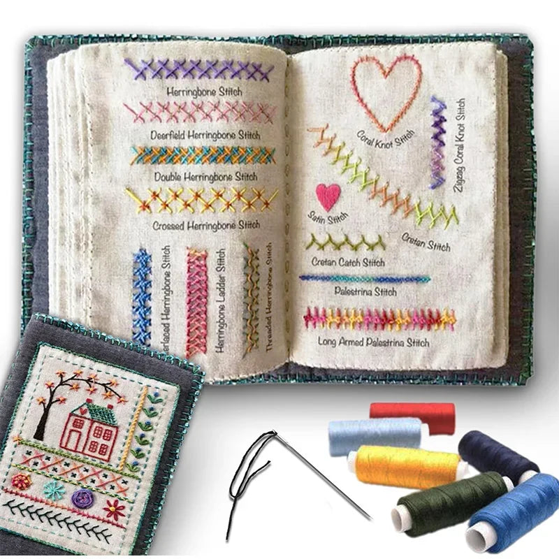 Easy Embroidery Kit for Relaxation and Art