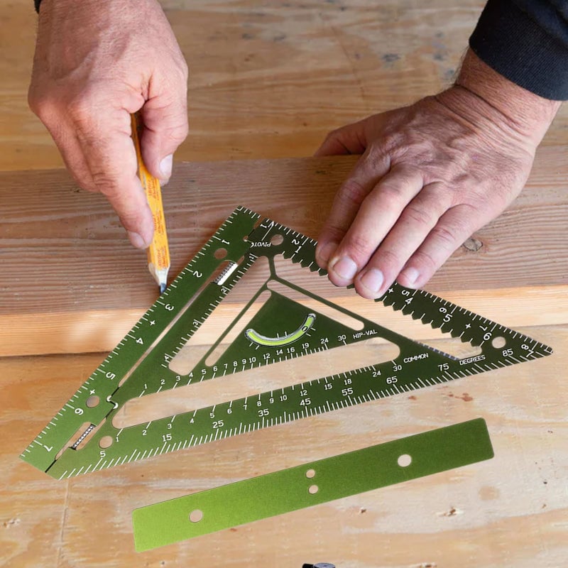 Precision Rafter Square Measuring Tool