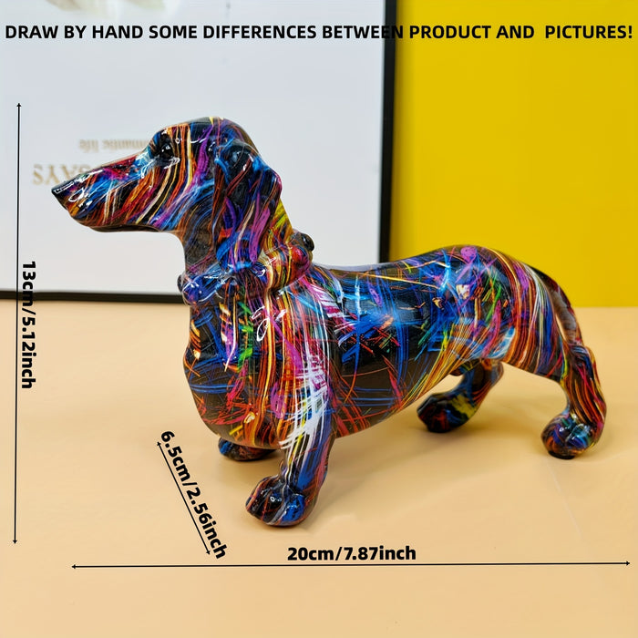 Fun Dachshund Figurine Home Decor