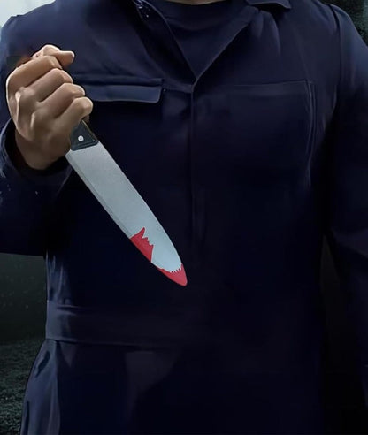 Scary Fake Blood Knife - Realistic Joke Prop