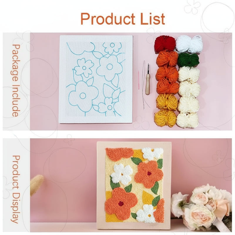Soothing Embroidery Kit for Home Decor