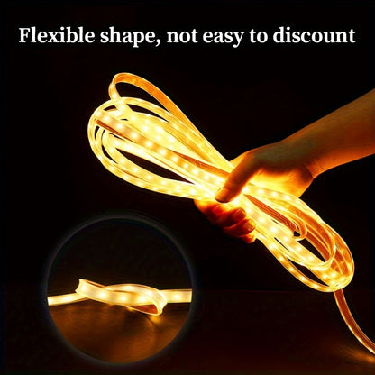 Flexible Outdoor Solar LED Tube Light with Remote