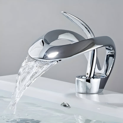 Modern Chrome Bathroom Faucet