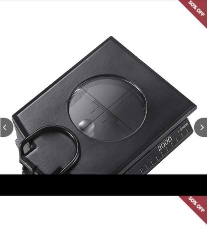 Tactical Compass with Clinometer & Lens for Outdoor Survival